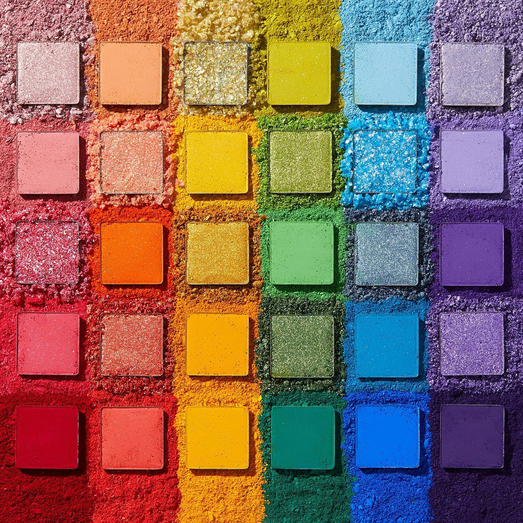 Colourpop Fade Into Hue Eyeshadow Palette - Multi-Color Eye Makeup Palette With Matte, Metallic & Glitter Finishes - High-Pigment Eye Makeup With A Long-Wearing Formula (0.8 Oz)