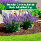 Back To The Roots 100% Organic Mulch, 58 Quart (2 Cubic Ft), Expanding Coconut Husk Block For Gardening