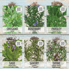 Seed Needs Herb Seeds Variety Pack Culinary Herb Collection (12 Individual Packets For Planting Indoors Or Outdoors) Grow Your Own Herb Garden - Heirloom, Non-Gmo