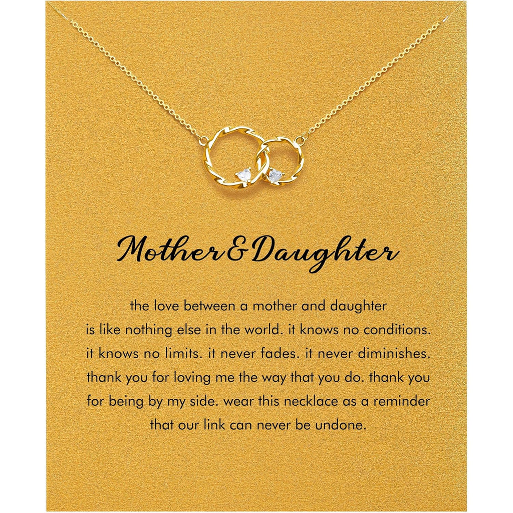 Baydurcan Dainty Gold Necklace for women - 14K Gold Plated Pendant Necklaces Gifts for Friends Sister Mother, Birthday, Christmas, Graduation, Inspirational Gifts