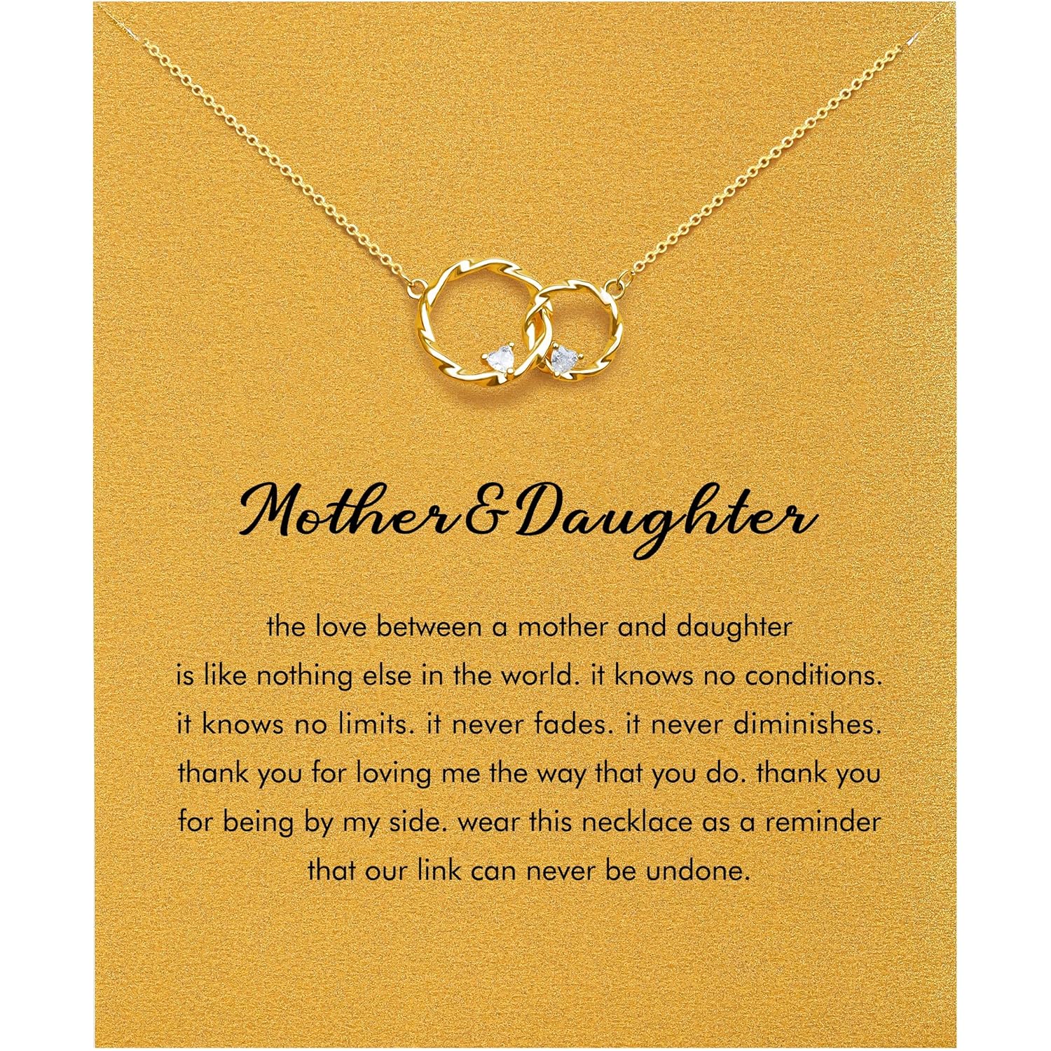 Baydurcan Dainty Gold Necklace for women - 14K Gold Plated Pendant Necklaces Gifts for Friends Sister Mother, Birthday, Christmas, Graduation, Inspirational Gifts