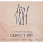 1881 by Nino Cerruti for Women Eau De Toilette Spray, 1.7 Ounce