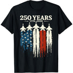 250 Anniversary USA Patriotic 250 Years American 4th of July T-Shirt