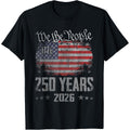 250 Years American 250th Anniversary USA Patriotic 4th July T-Shirt