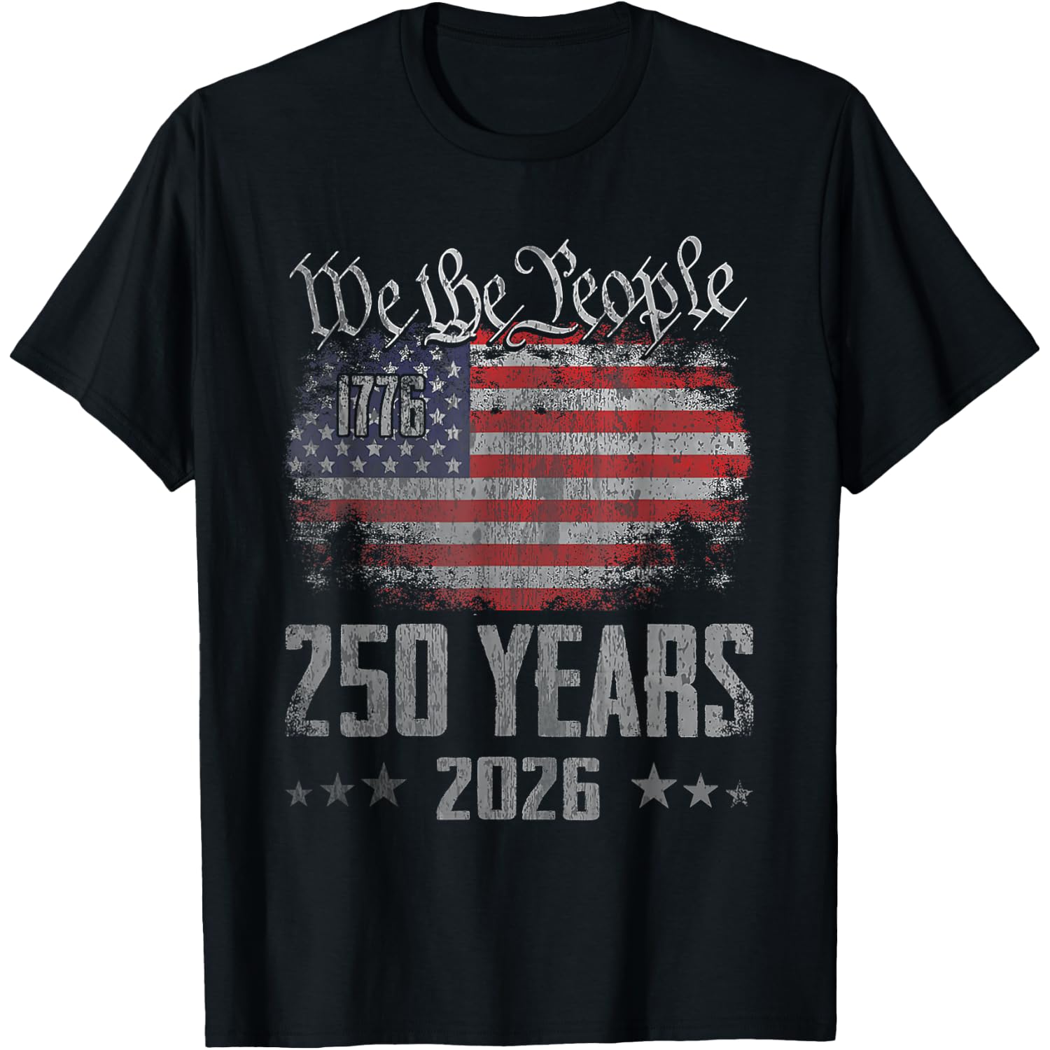 250 Years American 250th Anniversary USA Patriotic 4th July T-Shirt