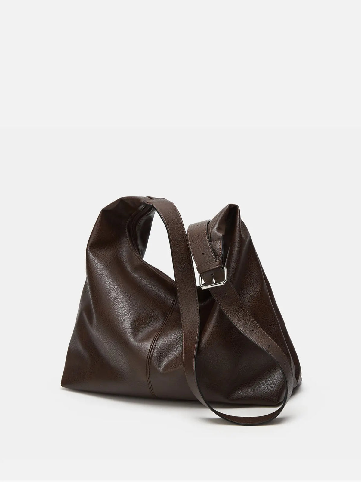 Women's Solid Color PU Leather Shoulder Bag, Simple Large-Capacity Crossbody Bag, Trendy High-quality Daily Commuting Bag, Girl Fashionable Shopping Bag, Fashion Crossbody Bags